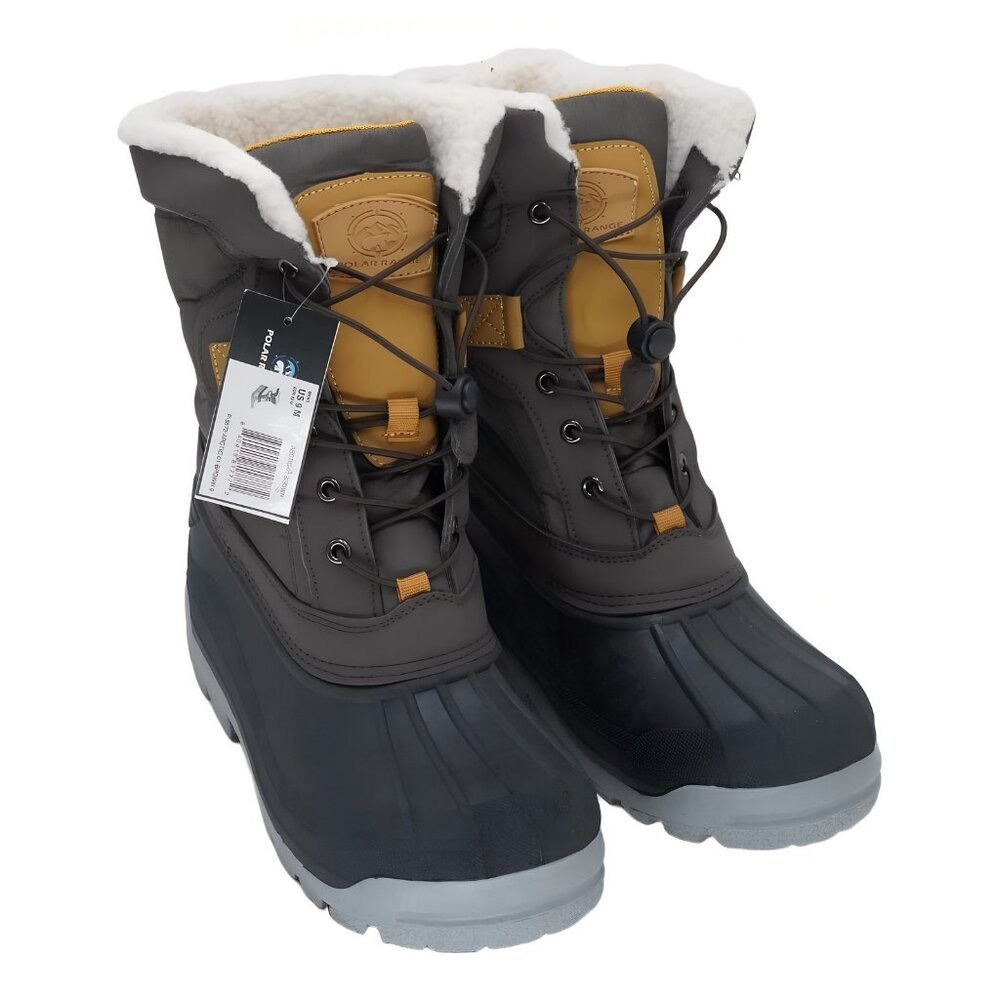 Polar Range Men's Cold-Weather Winter Snow Boots Size 9